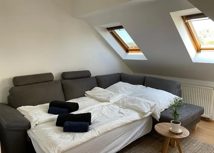 Wohlfuehlen / Parkplatz / Bis 4 Personen / Kueche Apartmán Drážďany